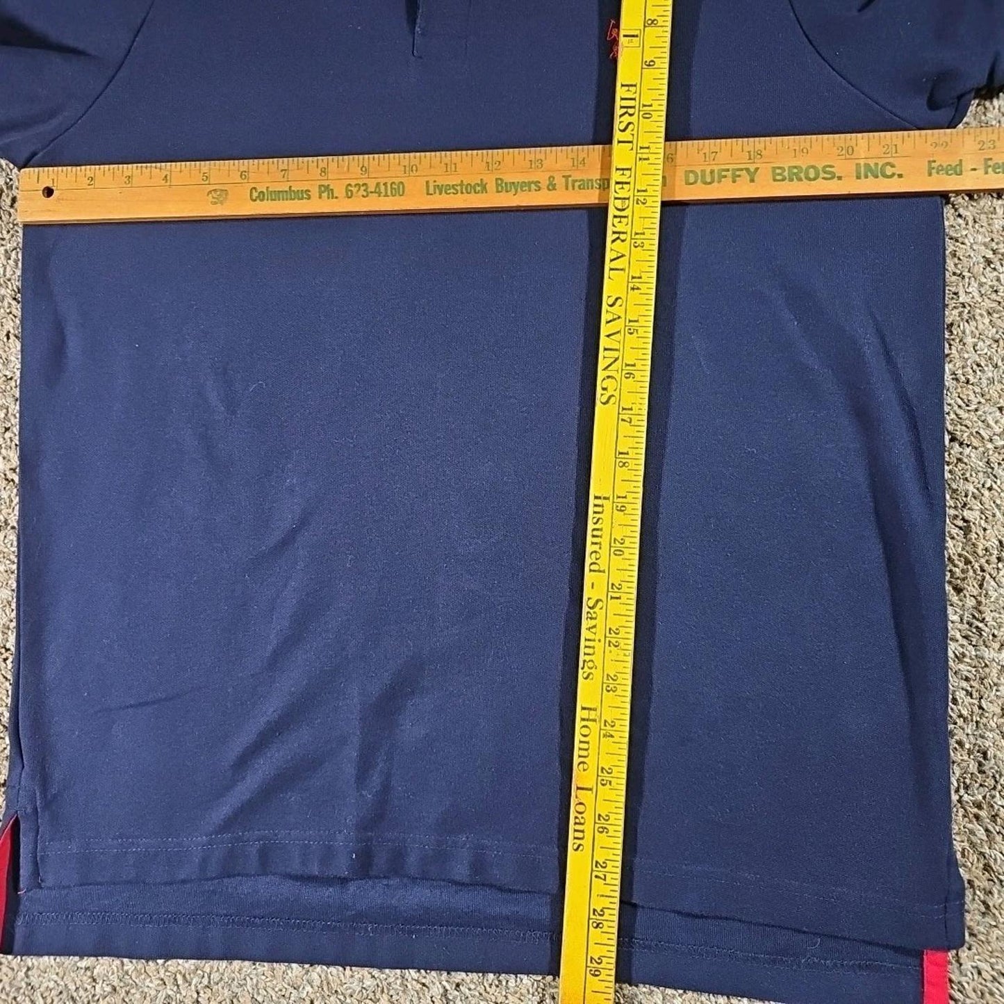 U.S. POLO Assn Blue Polo Shirt Large