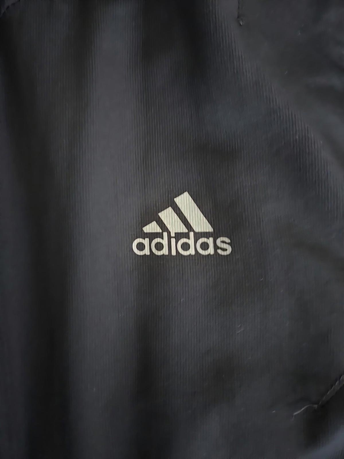 ADIDAS Men’s Black Climawarm Full Zip Hooded Jacket Size M