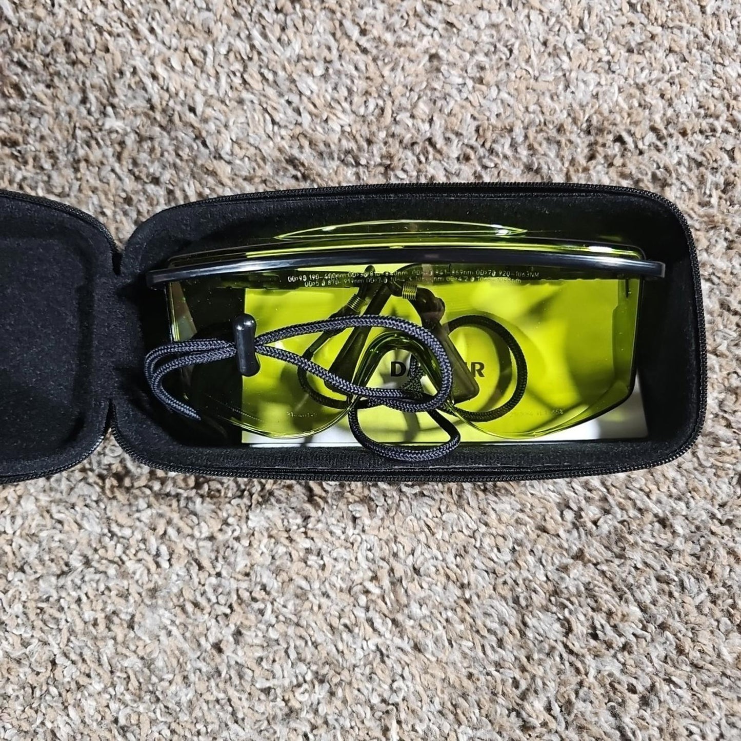 Honeywell laser eye goggles 130-150mm
