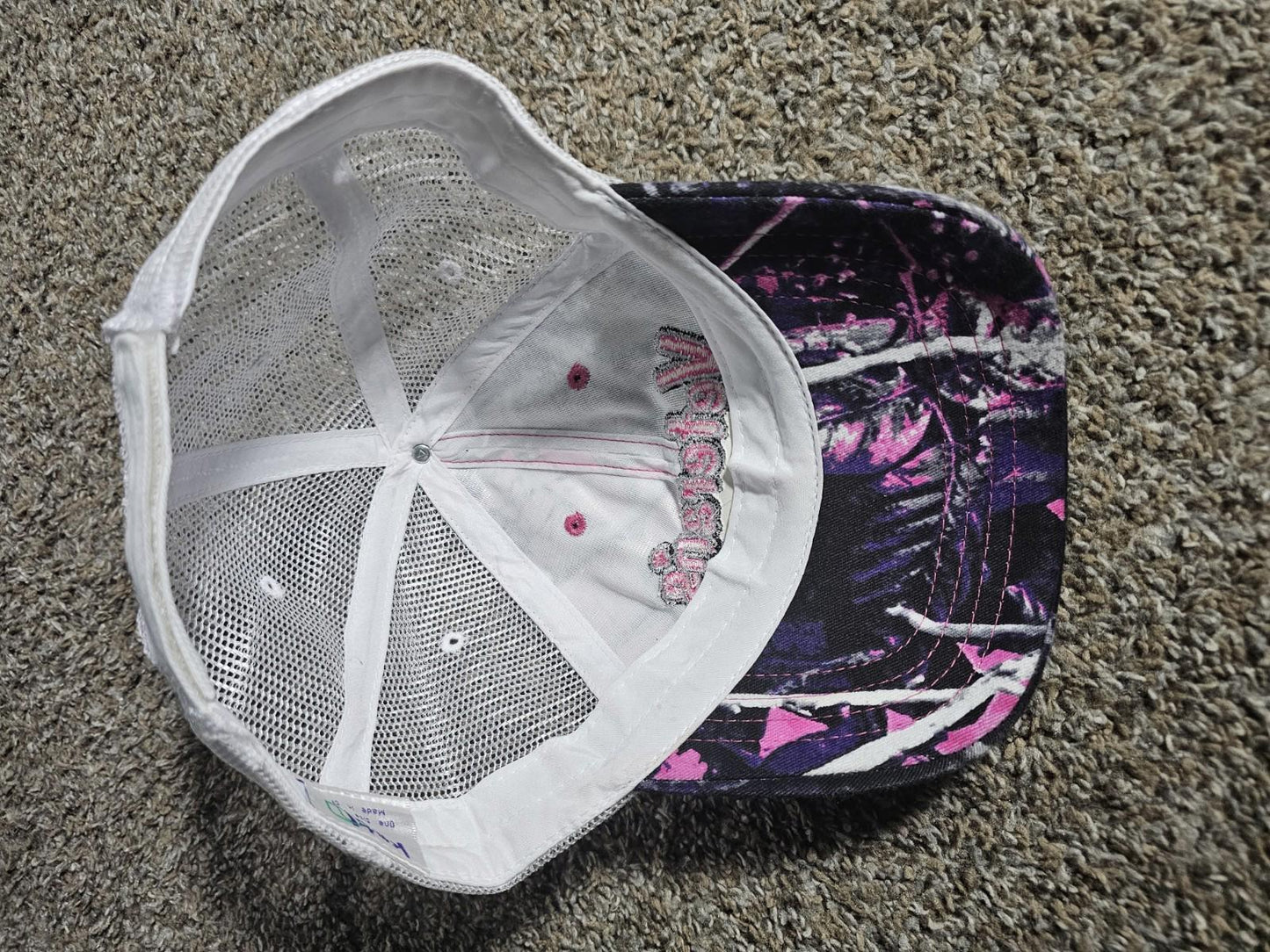 Veteran's Truck Line Inc Pink Mudd Camo Hat