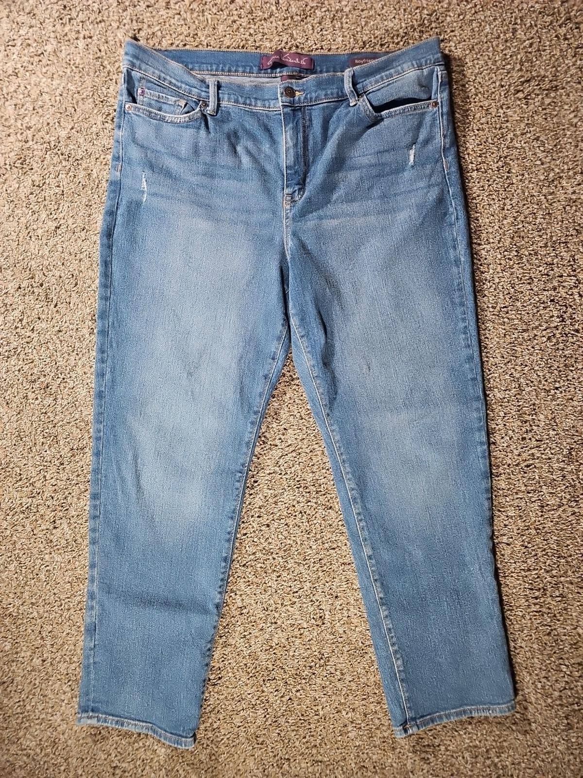 Gloria Vanderbilt Sz 12 Boyfriend Jeans