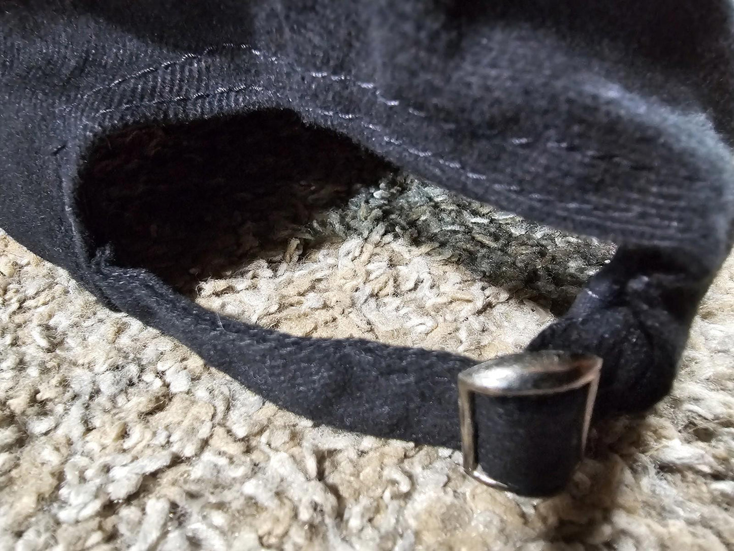 CASE Black & Yellow Graphic Flame Design Adjustable Cap Hat