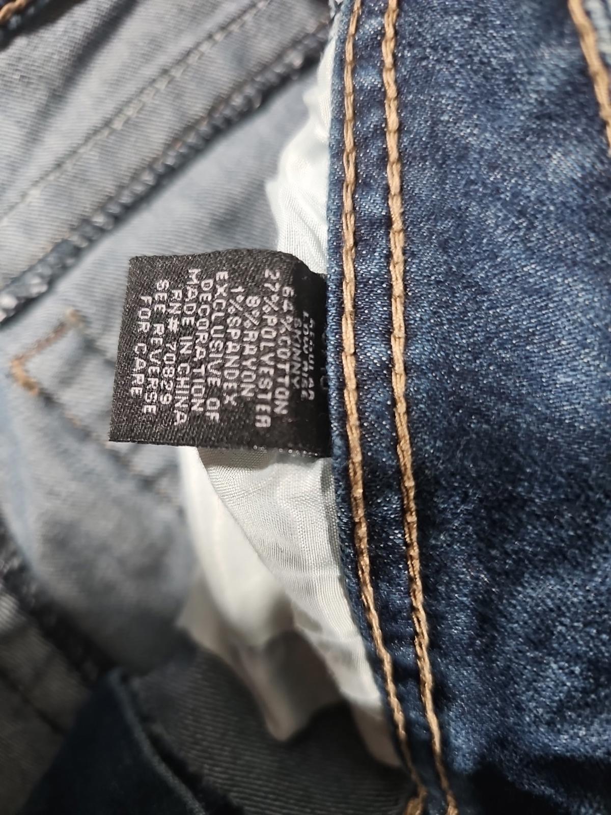 Twentyone Black By Rue 21 Womens Sz 9/10R Blue Jeans