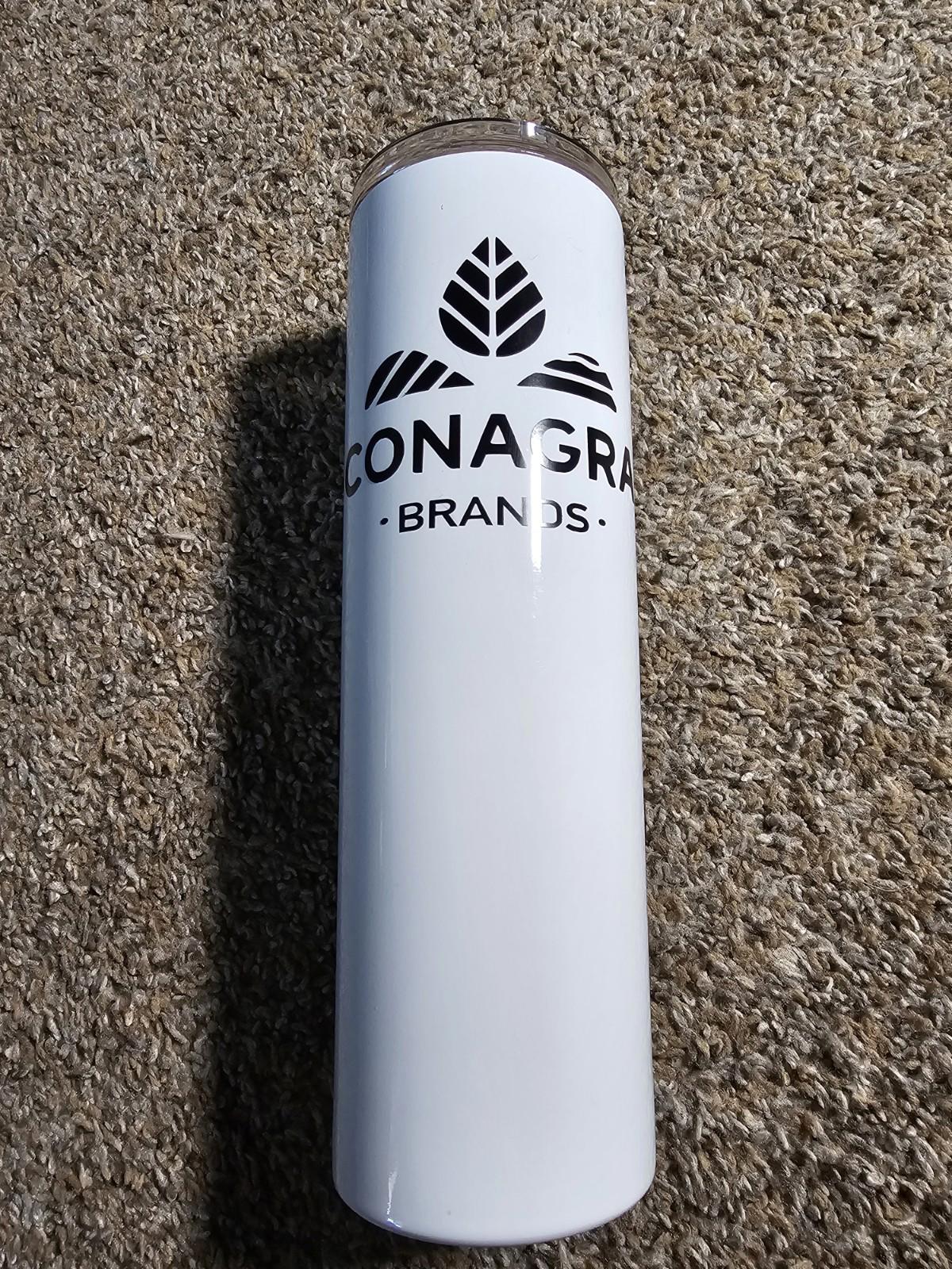 Conagra brands travel mug tumbler Vinyl Applied Logo