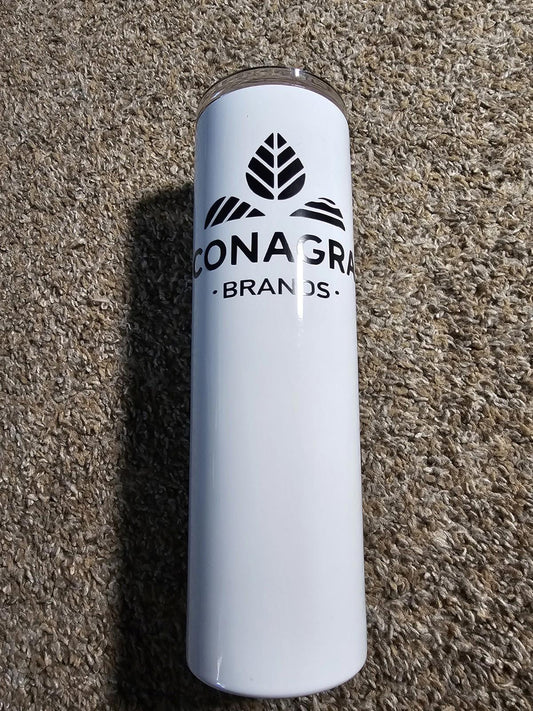 Conagra brands travel mug tumbler Vinyl Applied Logo