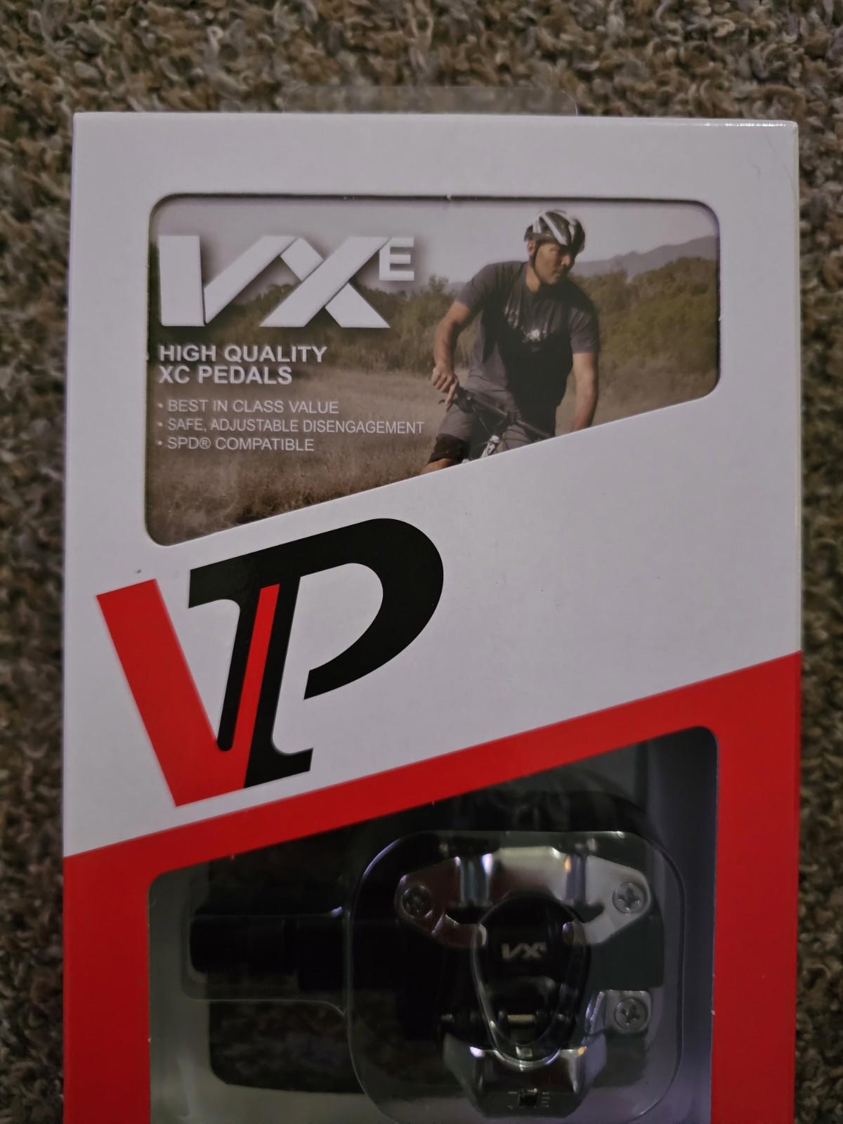VP Components VX E Series SPD Clipless Pedals VX-1000 9/16" Black NIB