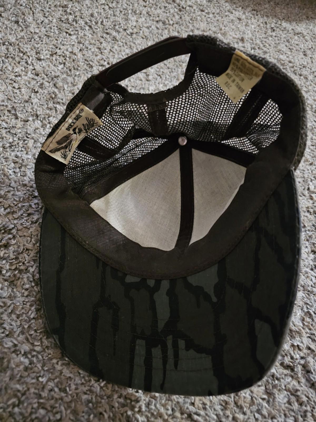 Vintage Duck Bay Camo Hunting Fishing Hat 80's - SNAPS OLD