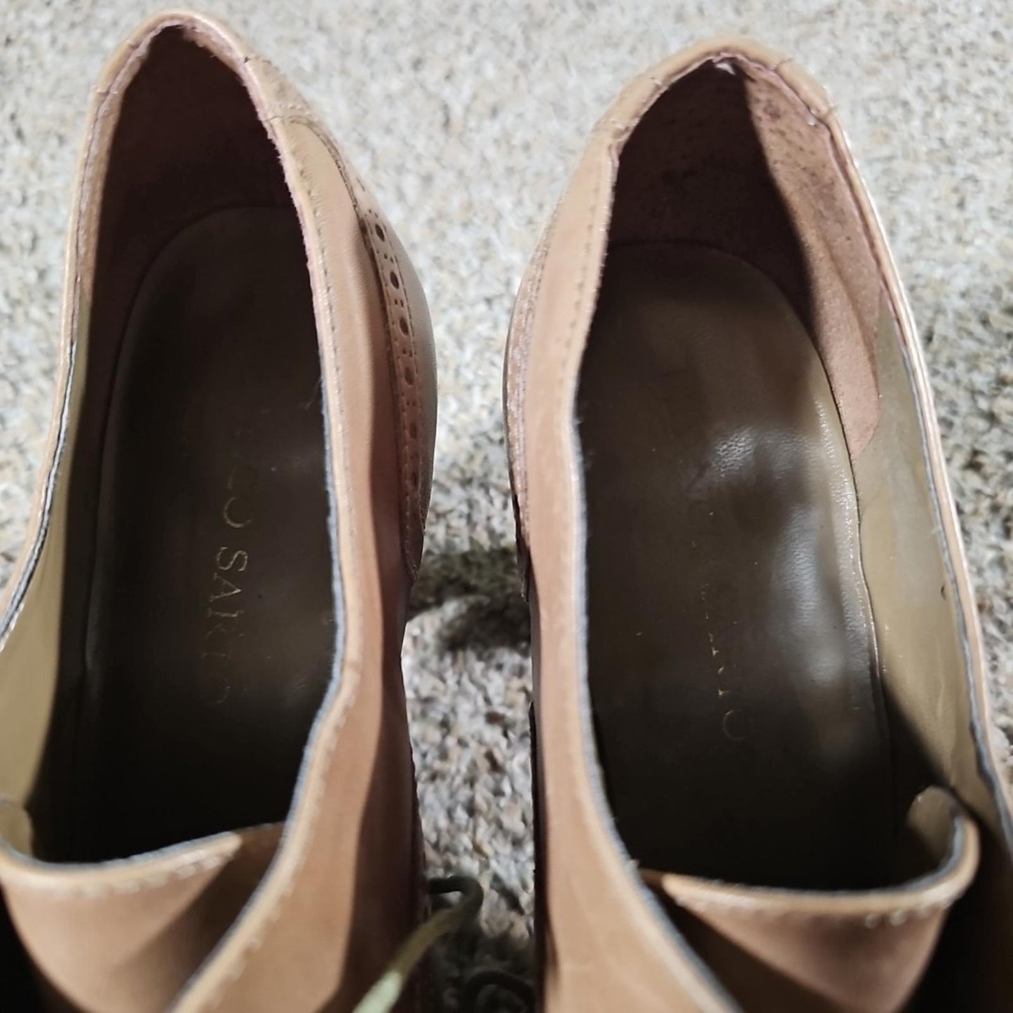 Franco Sarto 11M Wingtip Heel Dress Shoes