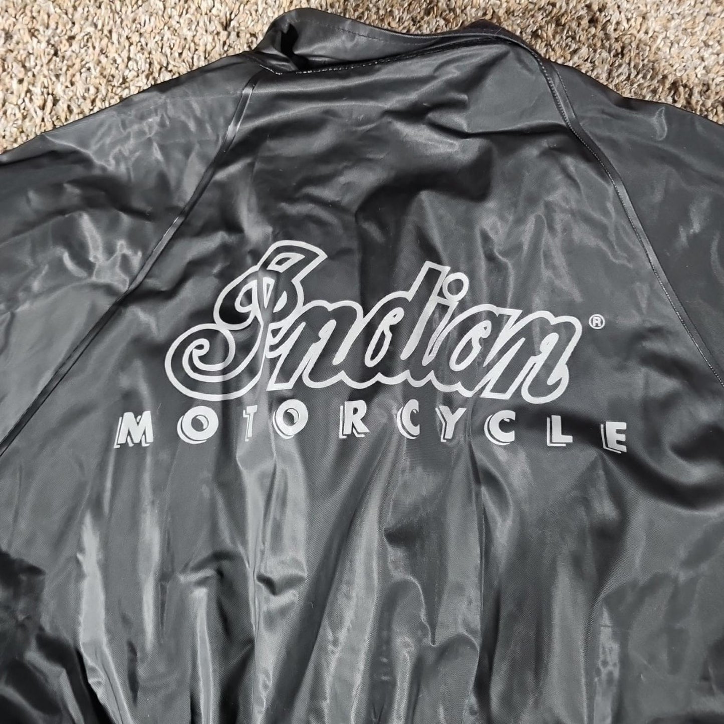 Indian Motorcycle Rain Gear By Indian 4XL black Rain Jacket
