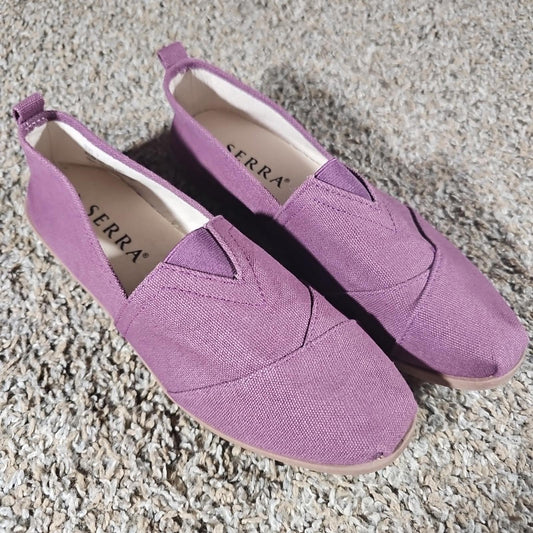 SERRA 49793 Purple Loafer Slip On Shoes Sz 7