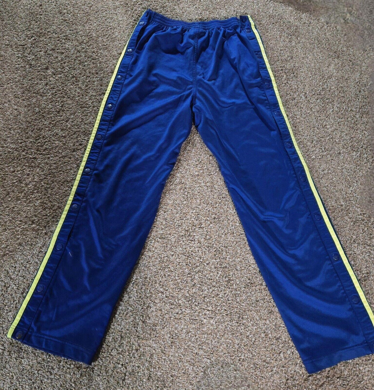 Adidas breakaway Track Pants Small tear away warmup pant Vtg