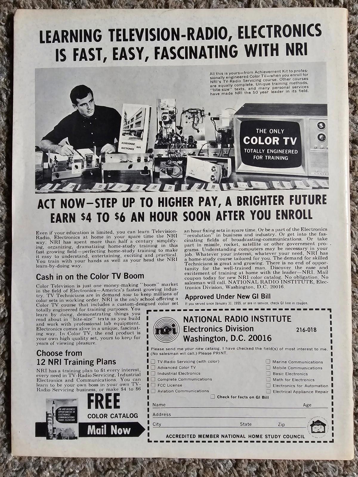 All Man Vintage magazine May 1968