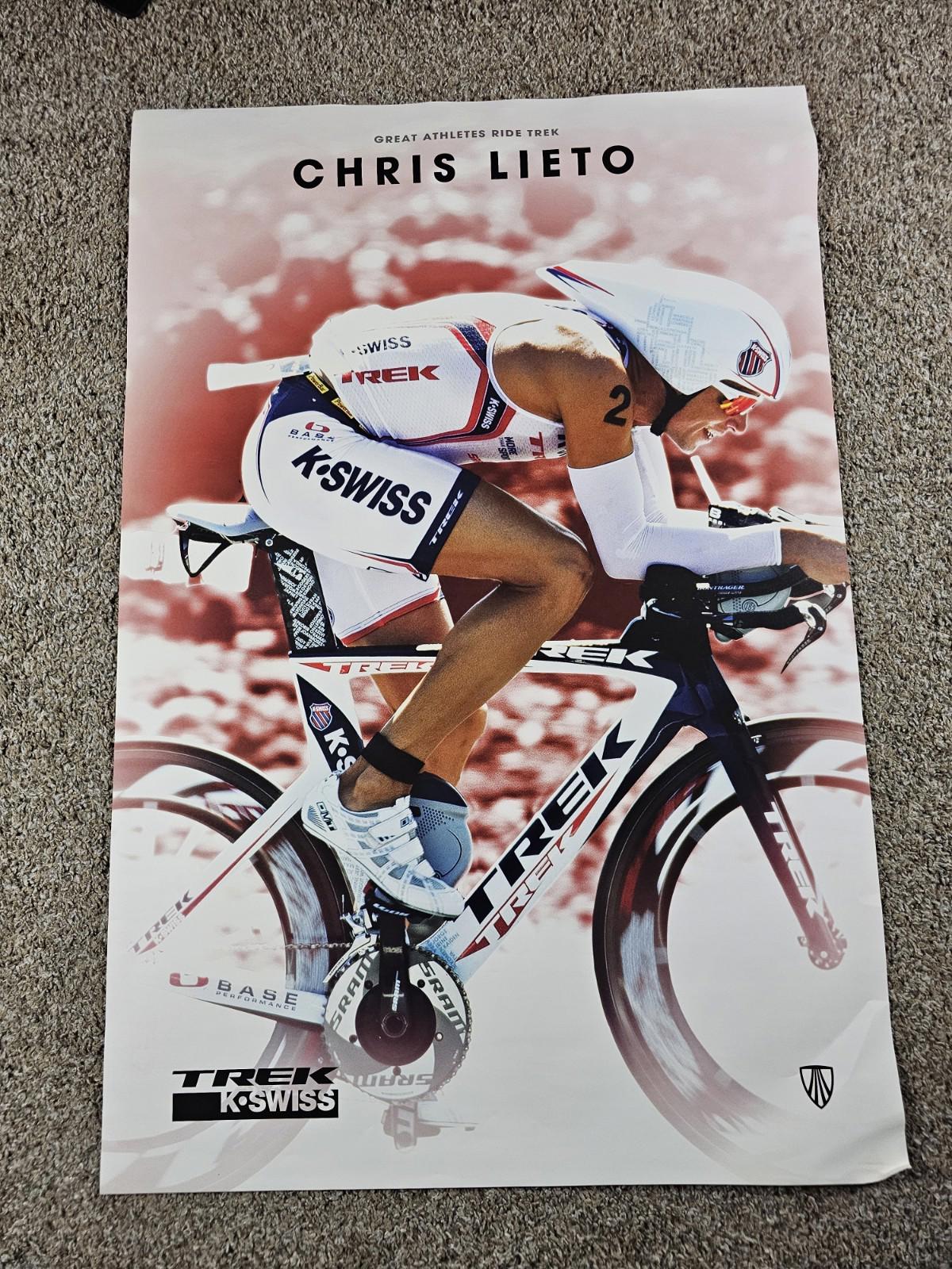chris lieto TREK BIKES kswiss Fullsize poster 36x24