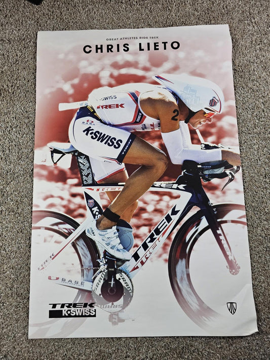 chris lieto TREK BIKES kswiss Fullsize poster 36x24