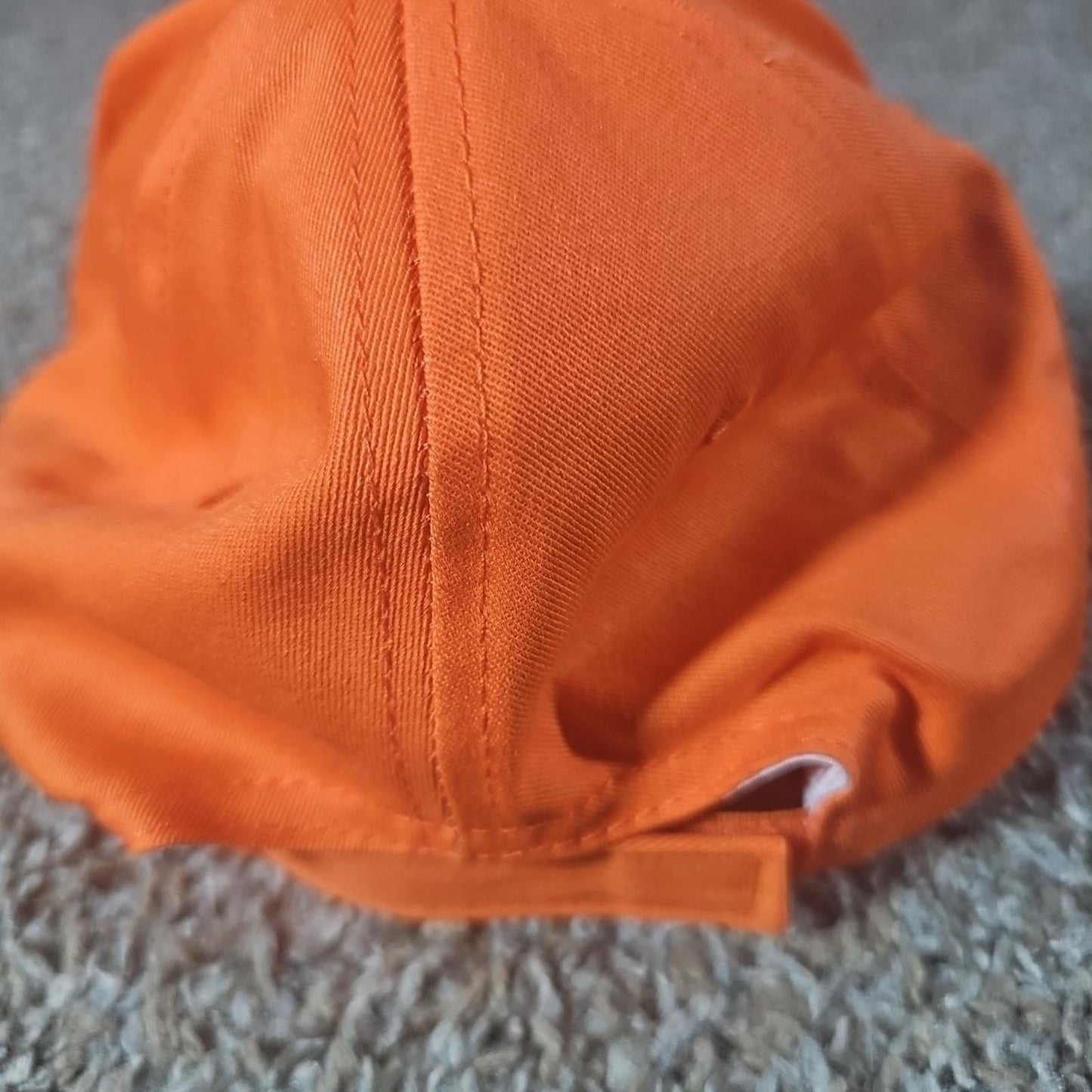 Infinity Orange Adjustable Cap Hat
