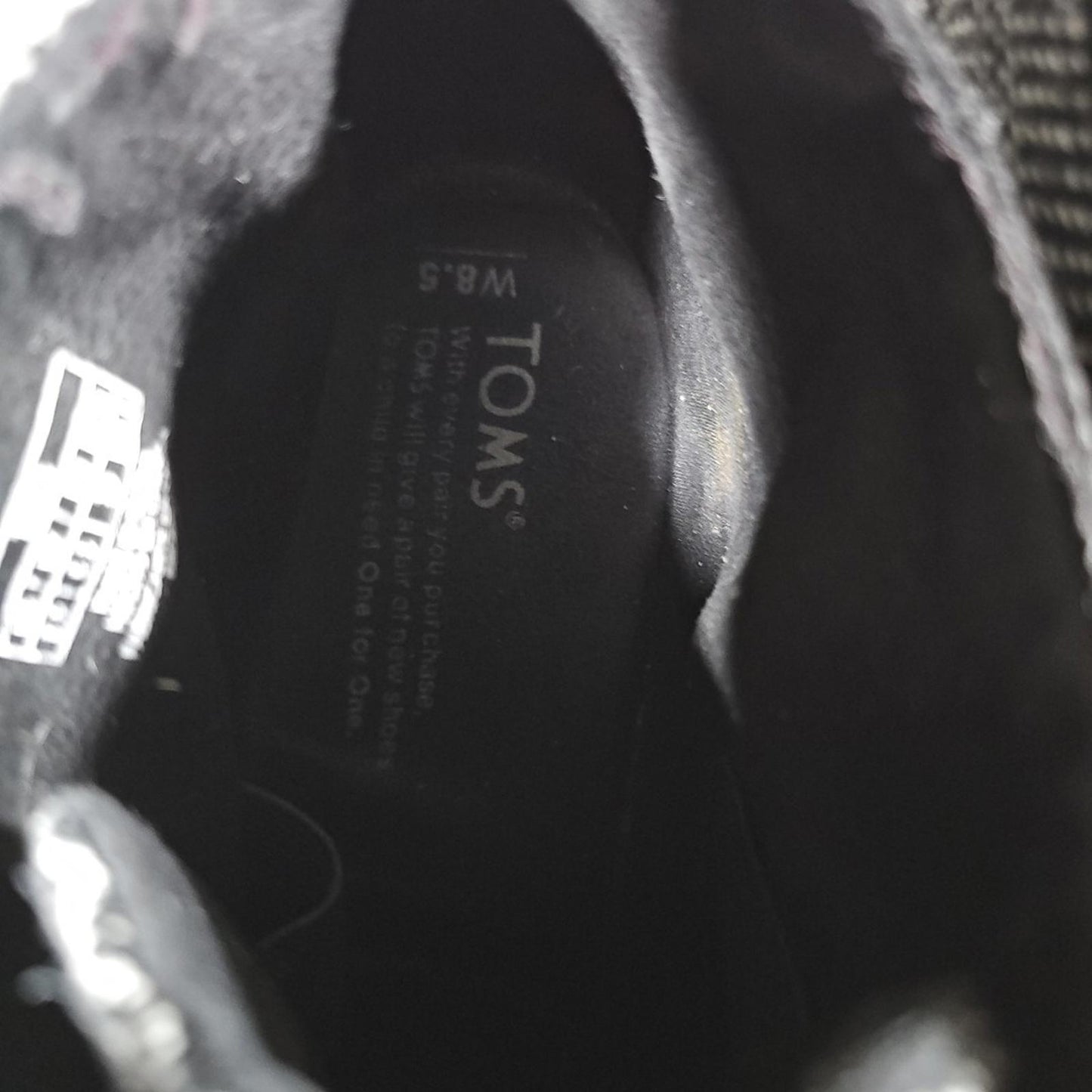 Toms Heel Shoes Womens 8.5 UK 6.5