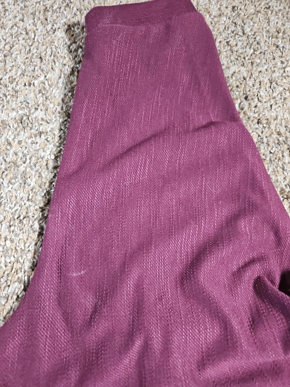 anthropologie Purple 1 Piece Belted Small Pantsuit