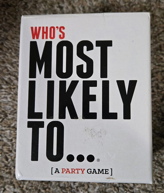 2014 DSS Games Who's Most Likely To (A Party Game)