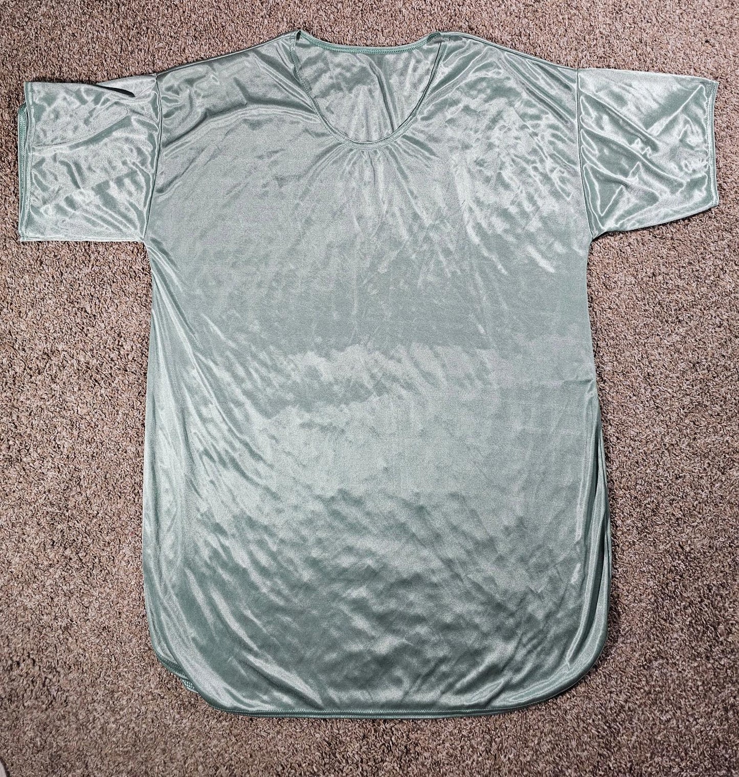Petra Fashions Green 1x Made In USA Gown Shirt