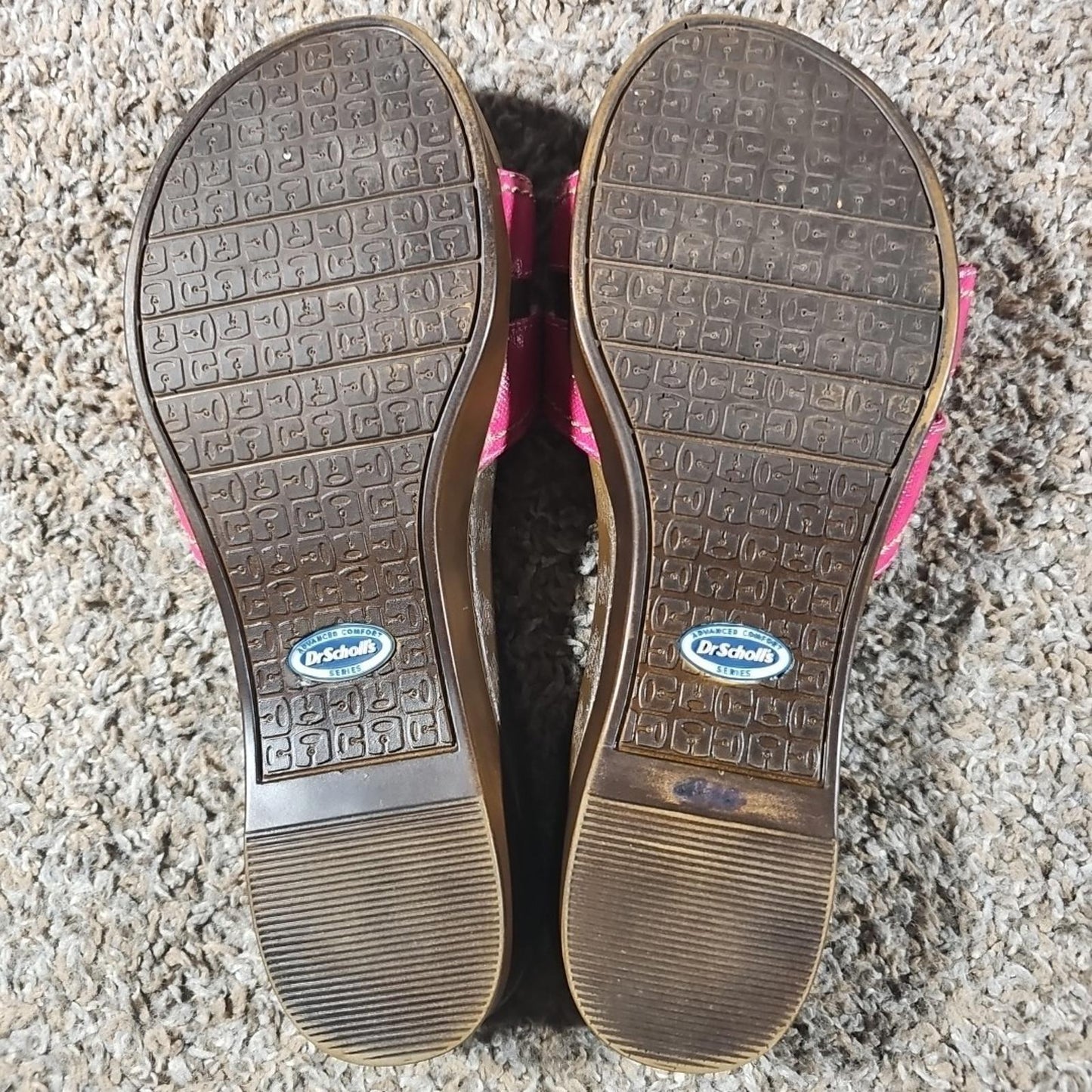 Dr Scholl's Advanced Comfort Series Sz 7 Sandals Pink