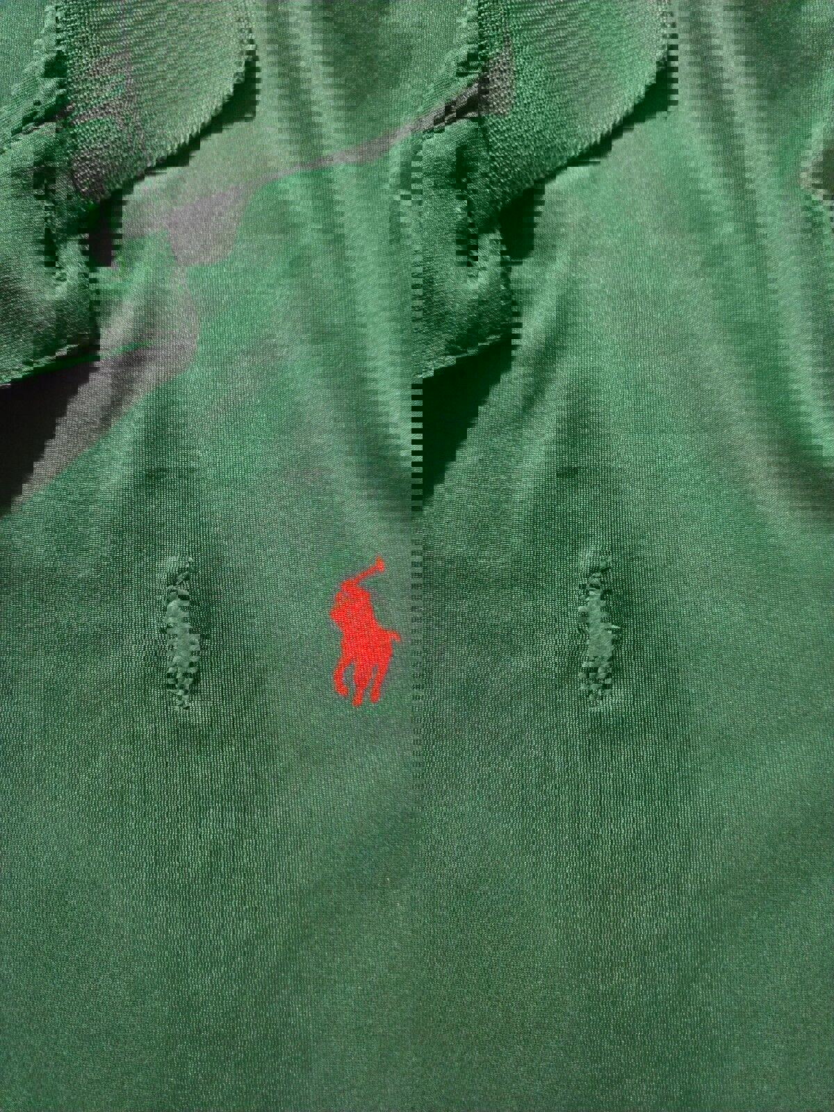 Green Polo Ralph Lauren Performance Polo Size L