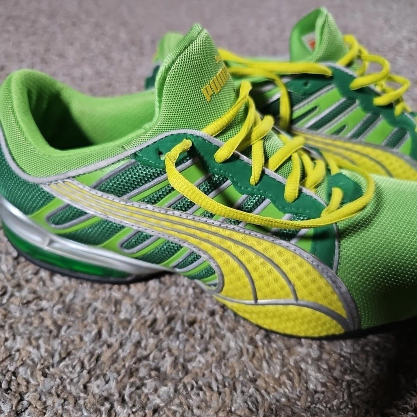 Puma 18603416 Green 10Cell Archtec Running Shoes Sz 8 UK 7