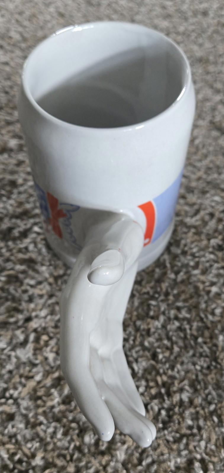 "I Wanna Hold Your Hand" Gerzit Hand Handle Coffee Mug