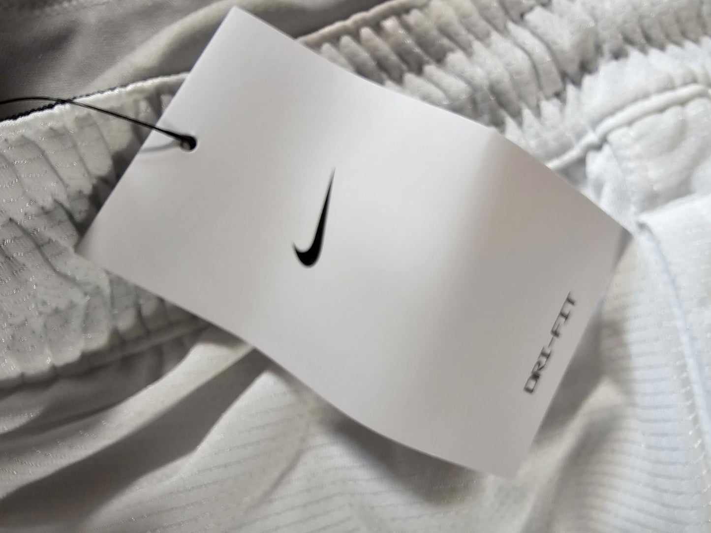 Nike Shorts Men Large White Dri-Fit Icon Basketball Active Gym AJ3914-100 NWD
