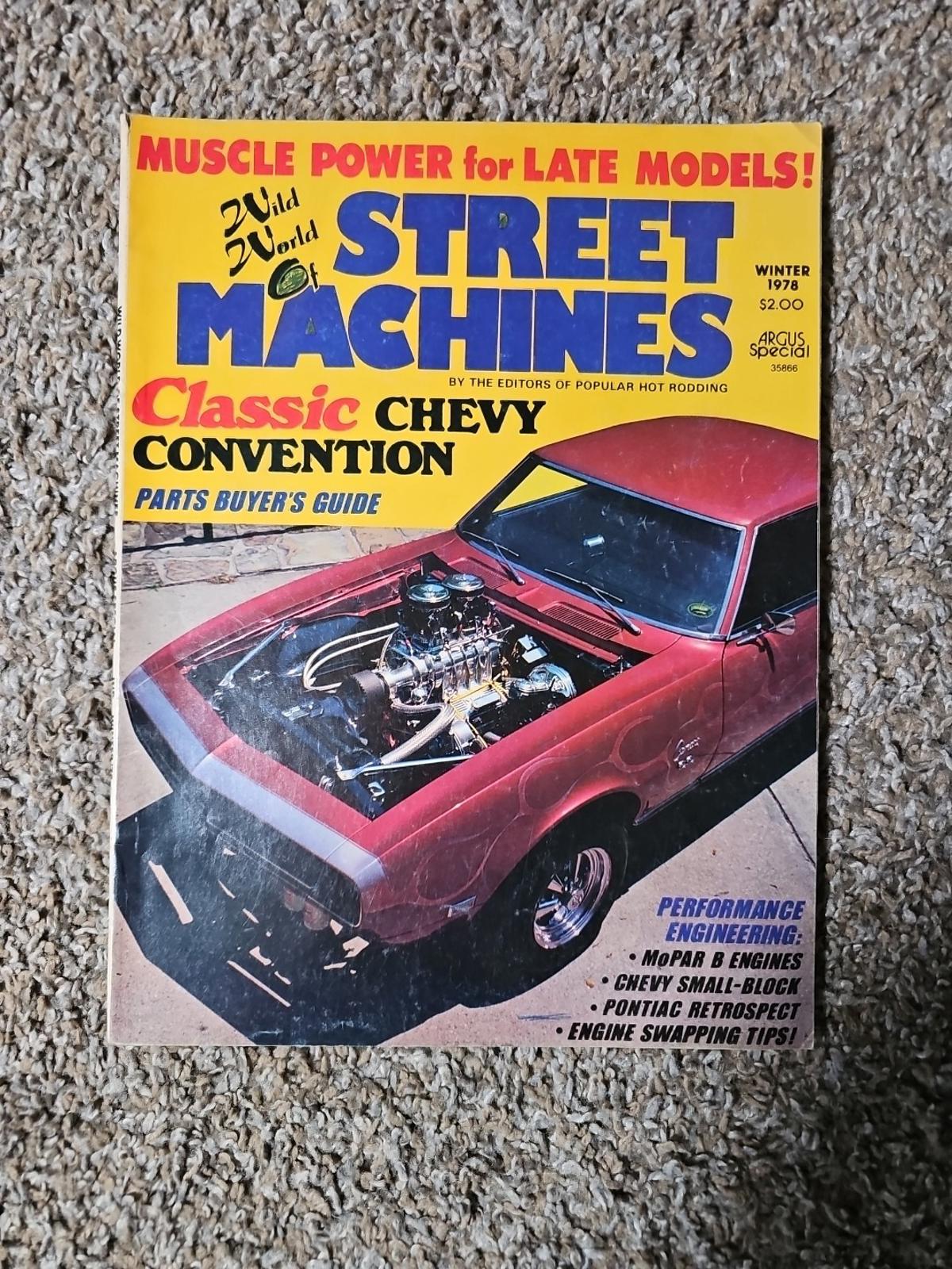 Wide World of Street Machines Classic Chevy Convention Winter 1978