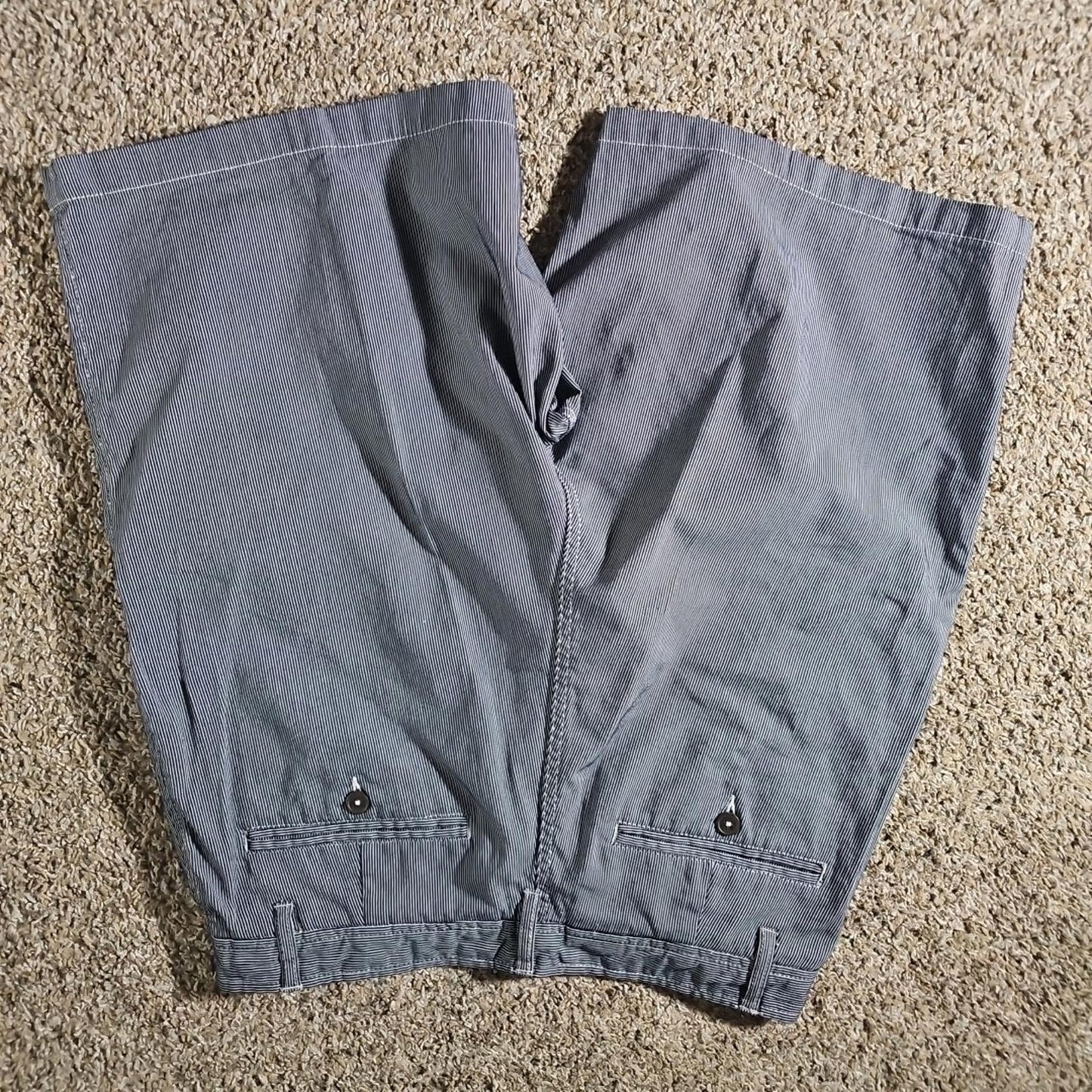 Geoffrey Beene Sz 33 Seer Sucker Shorts