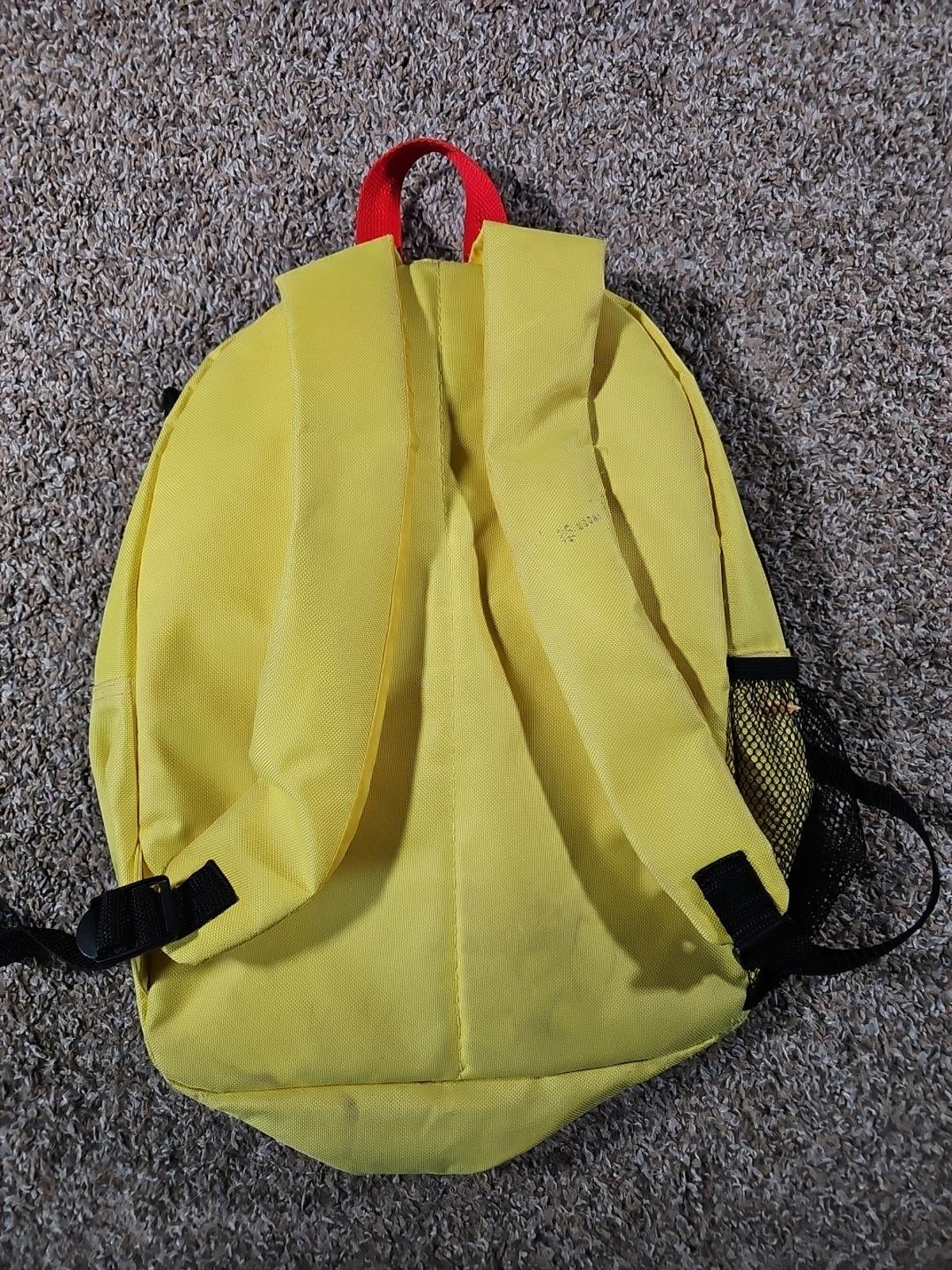 Vanilla Underground Pokemon Pikachu Backpack Yellow