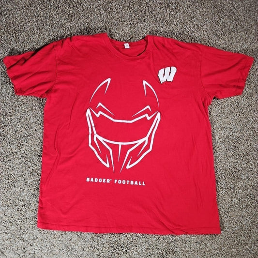 Alstyle WI Badgers Football Tshirt