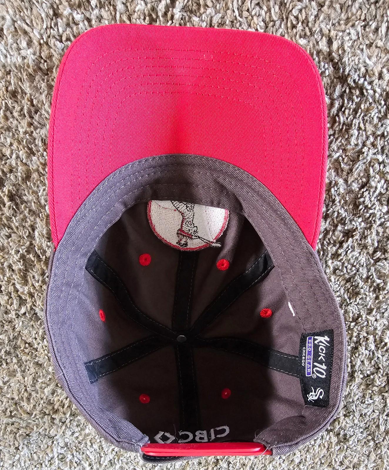 Chicago White Sox Hat Retro CIBC Cap Kick 10 Pro Gear