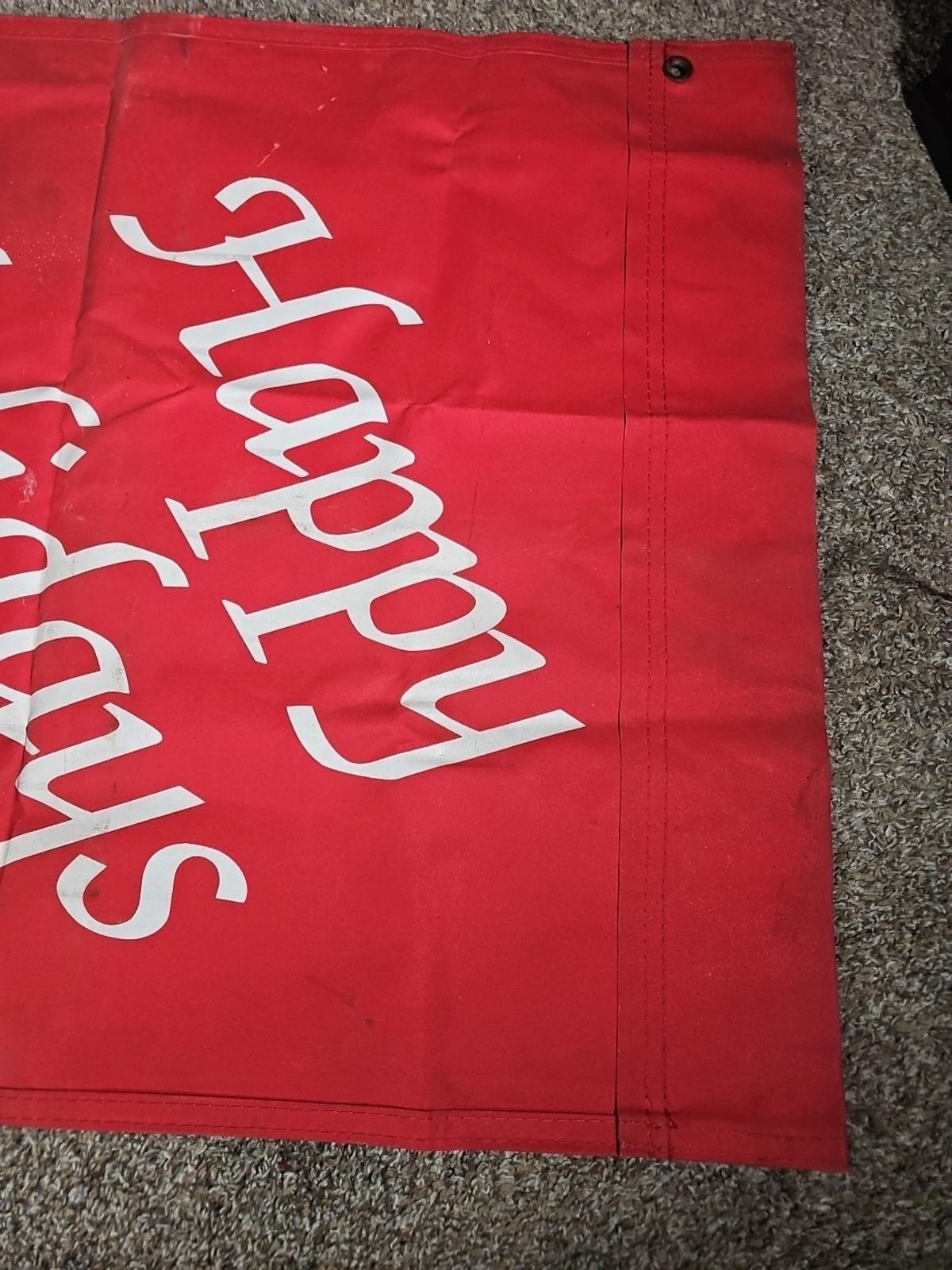 Approx 72" Happy Holidays City Street Banner