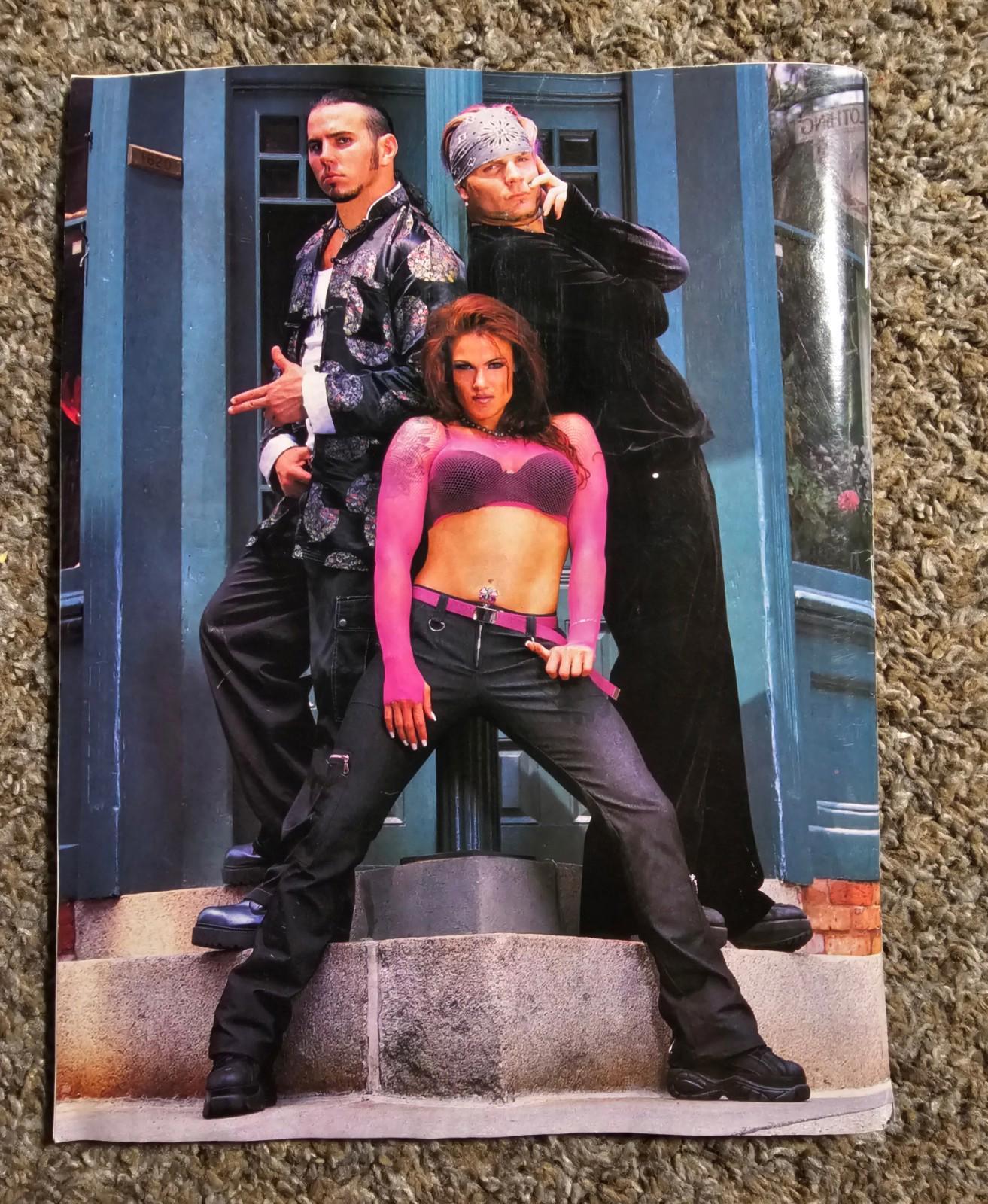 WWE WWF MAGAZINE EXTREME LIFE ON THE EDGE JEFF HARDY BOYZ DIVA LITA