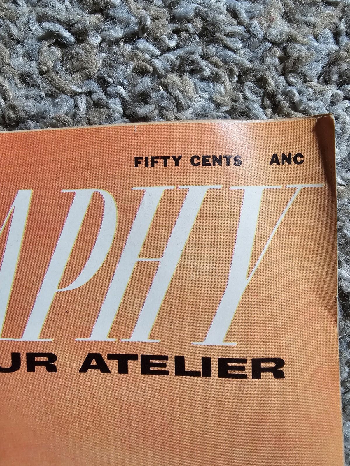 Classic Photography magazine Autumn 1956 magazine