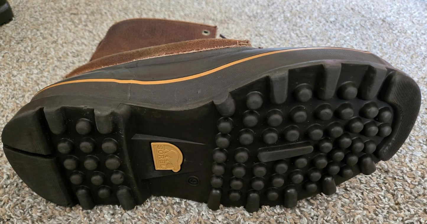 SOREL Maverick Mens 9 Waterproof Duck Boots Insulated