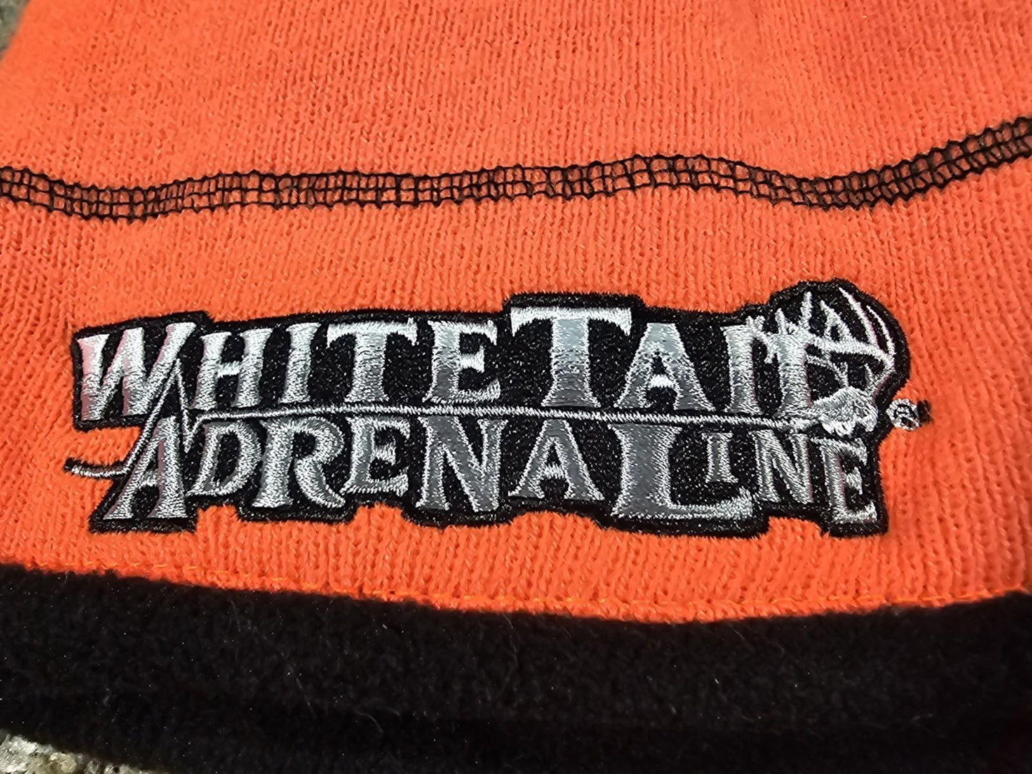 Whitetail Adrenaline Orange Winter Hat Beanie