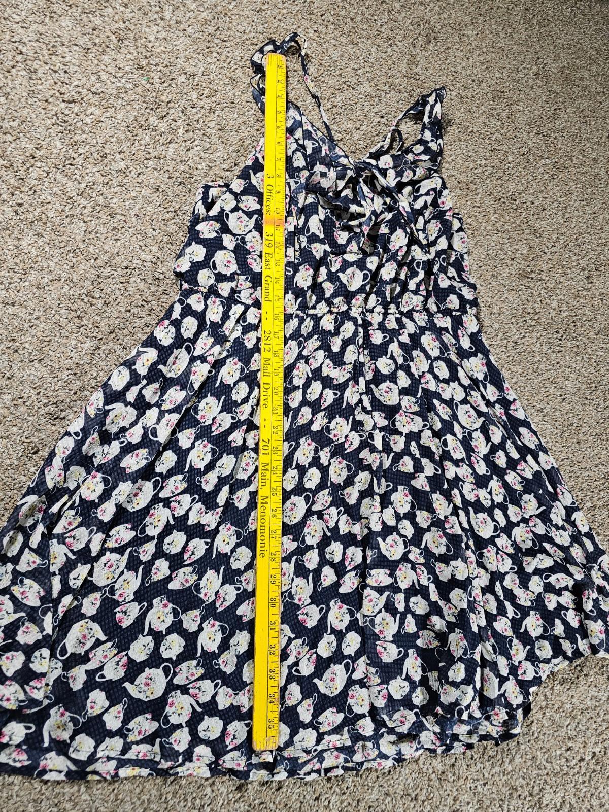 Disney Collection By Lauren Conrad Floral Teapot Dress XXL