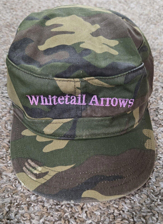 Womens Whitetail Arrows District Camo Army Adjustable Hat OS