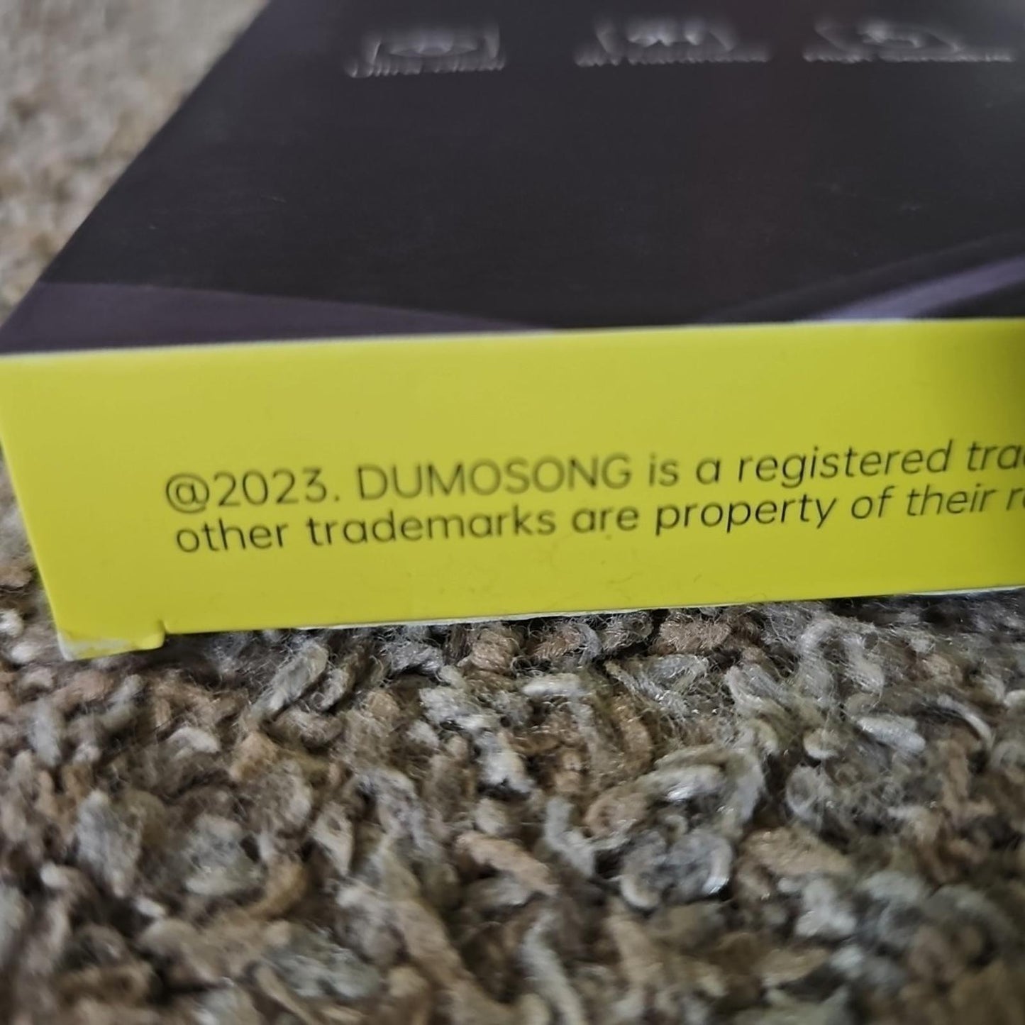 dumosong crystal clear teslashield Tesla Model 3Y NIB
