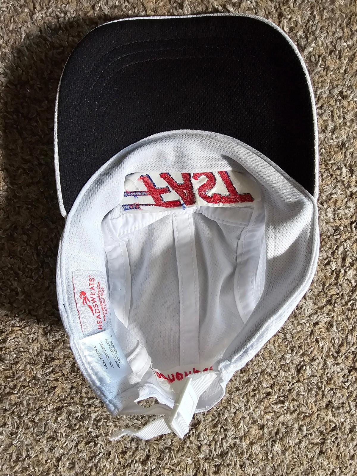 FAST Slideback 5 Panel Hat White One Size Solid Headsweats