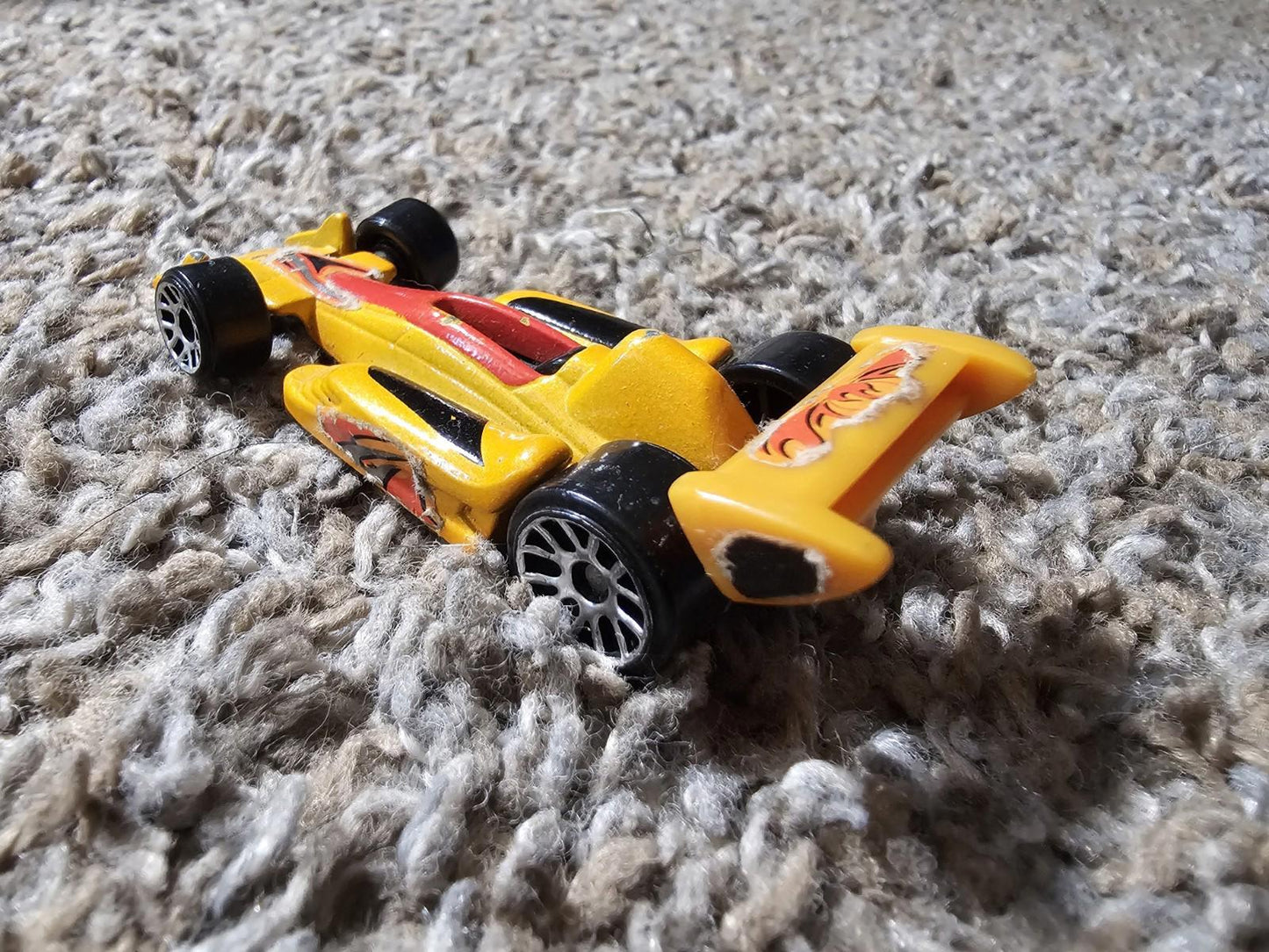 Hot Wheels McDonalds RACE Car Red Yellow Car 1/64 Scale Die cast