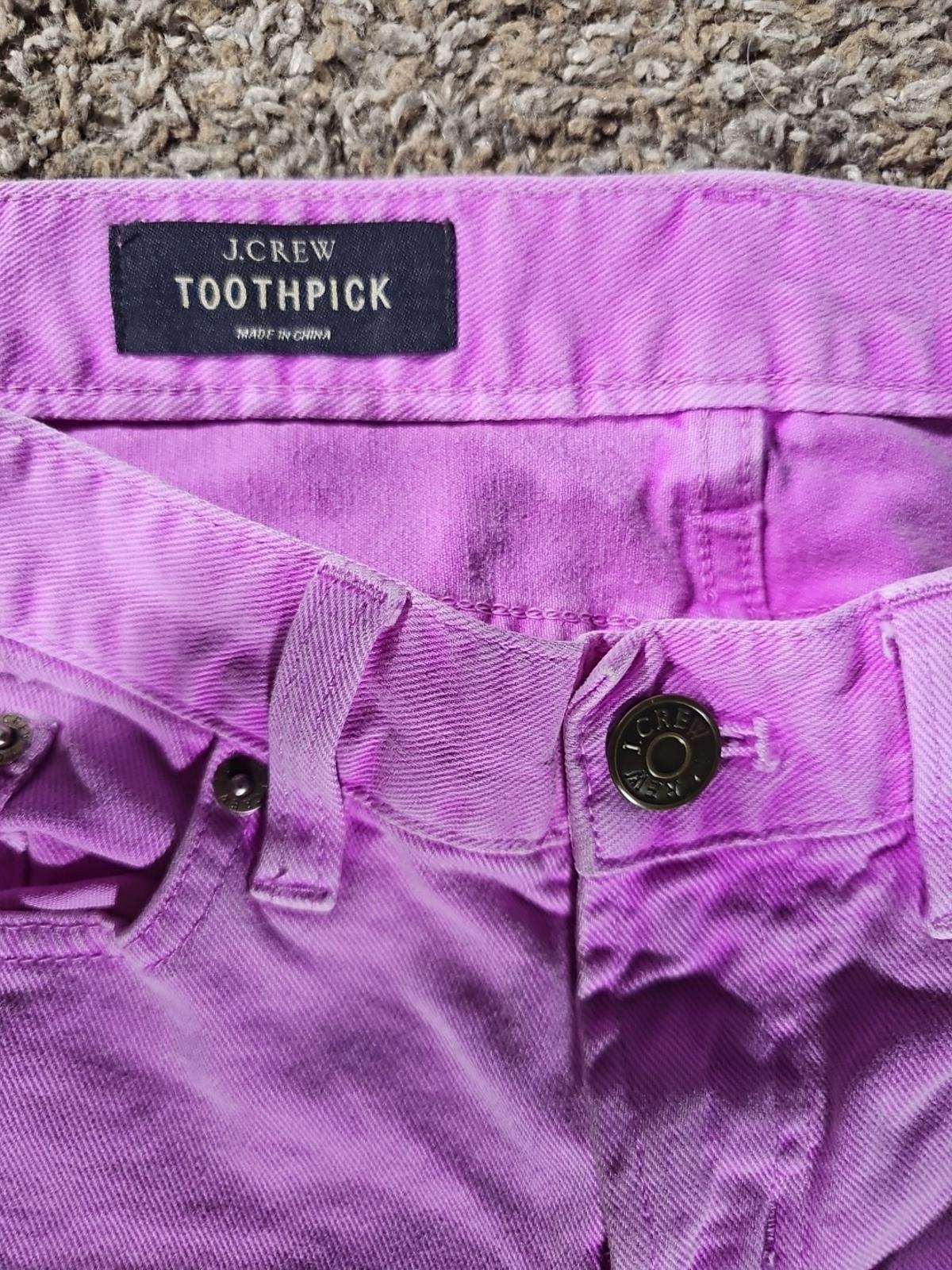 J. Crew Toothpick Sz 28 Ankle Pants
