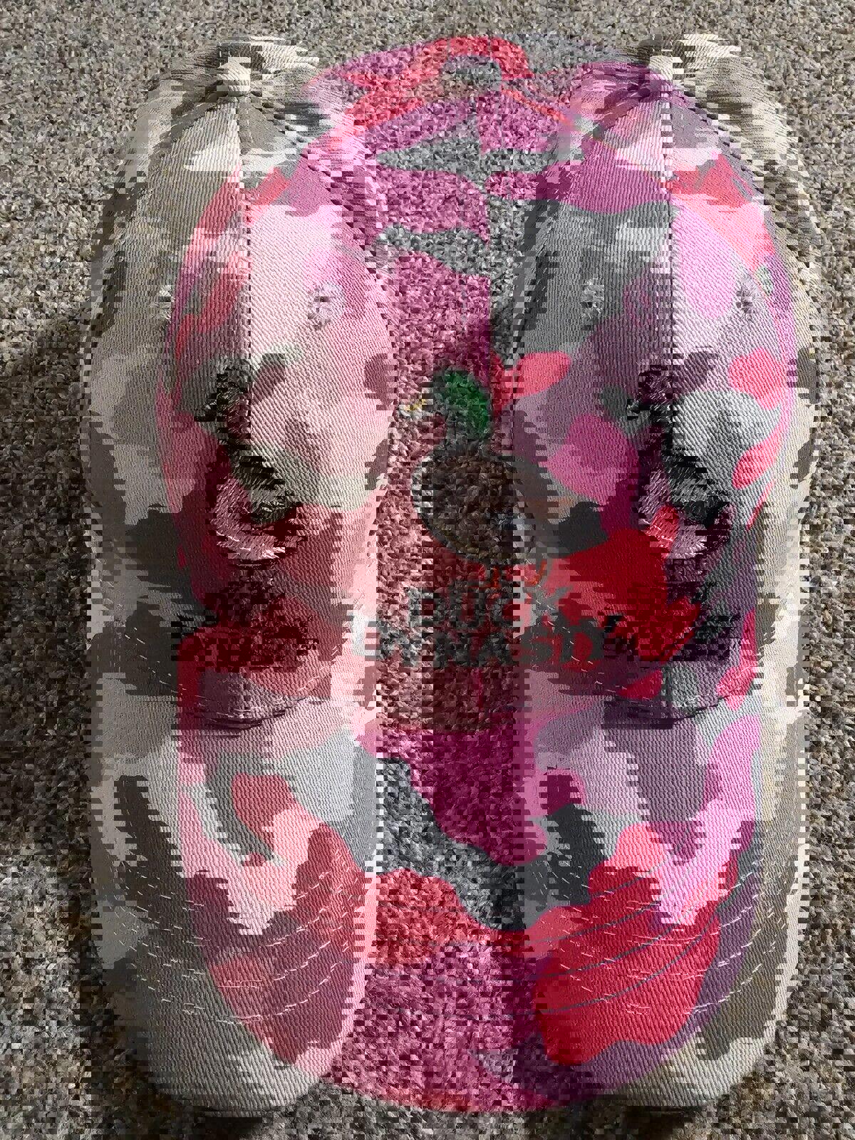 Duck Dynasty Camo Baseball Cap Hat Womens One Size Pink