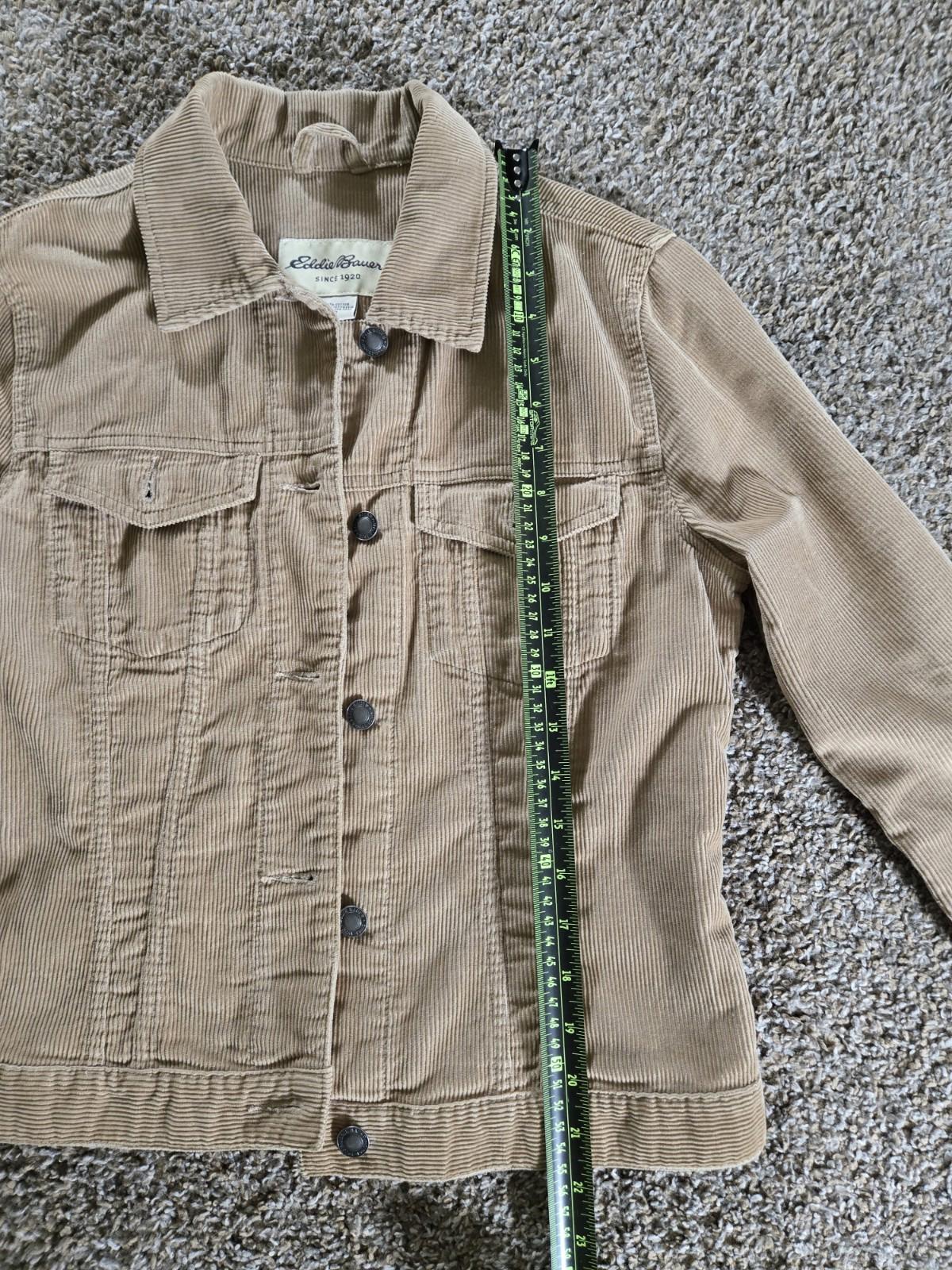 Eddie Bauer Cordoroy XS Jacket With Buttons
