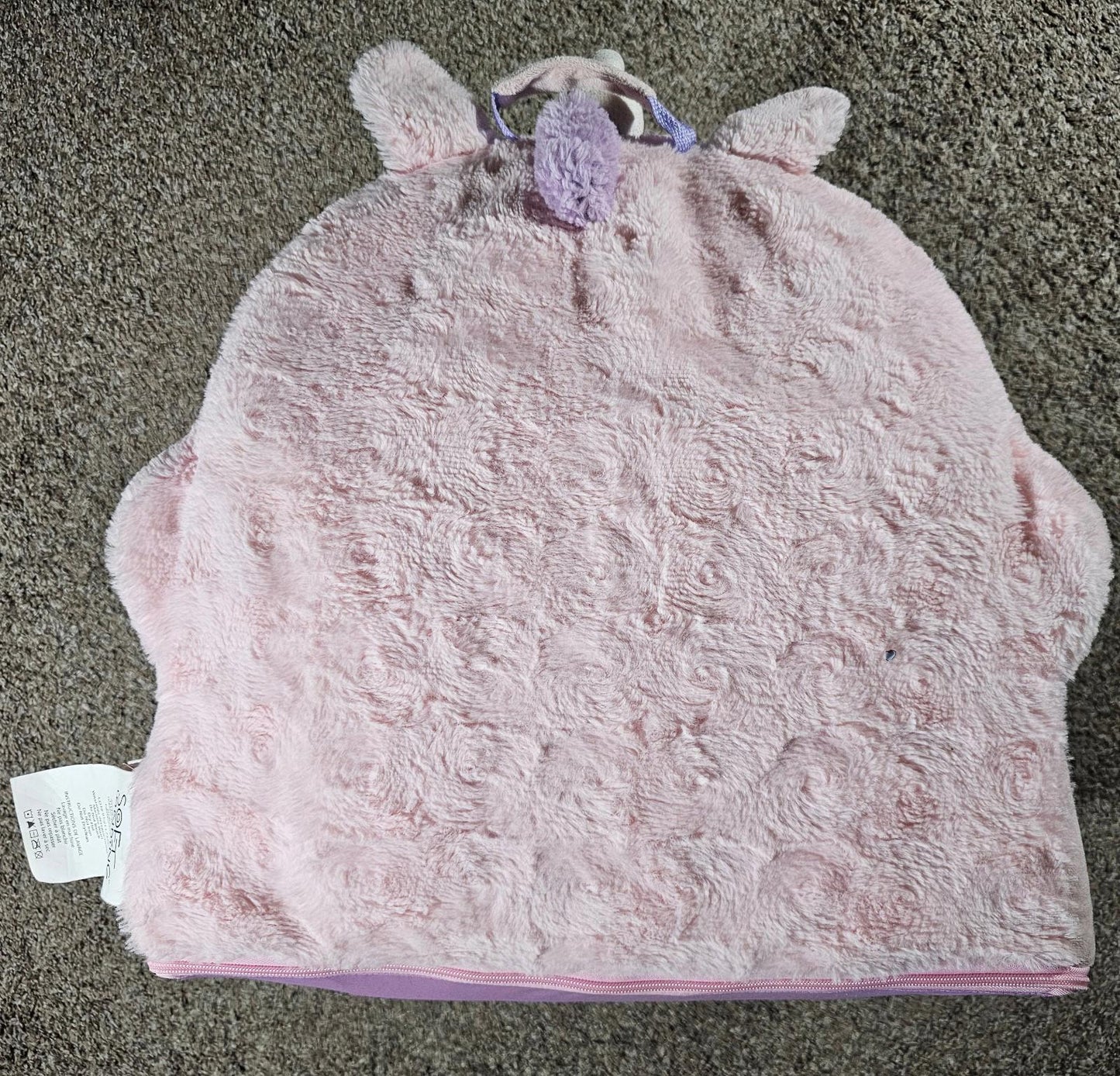 Pink Unicorn Plush Kids Soft Landing Chair Toddler