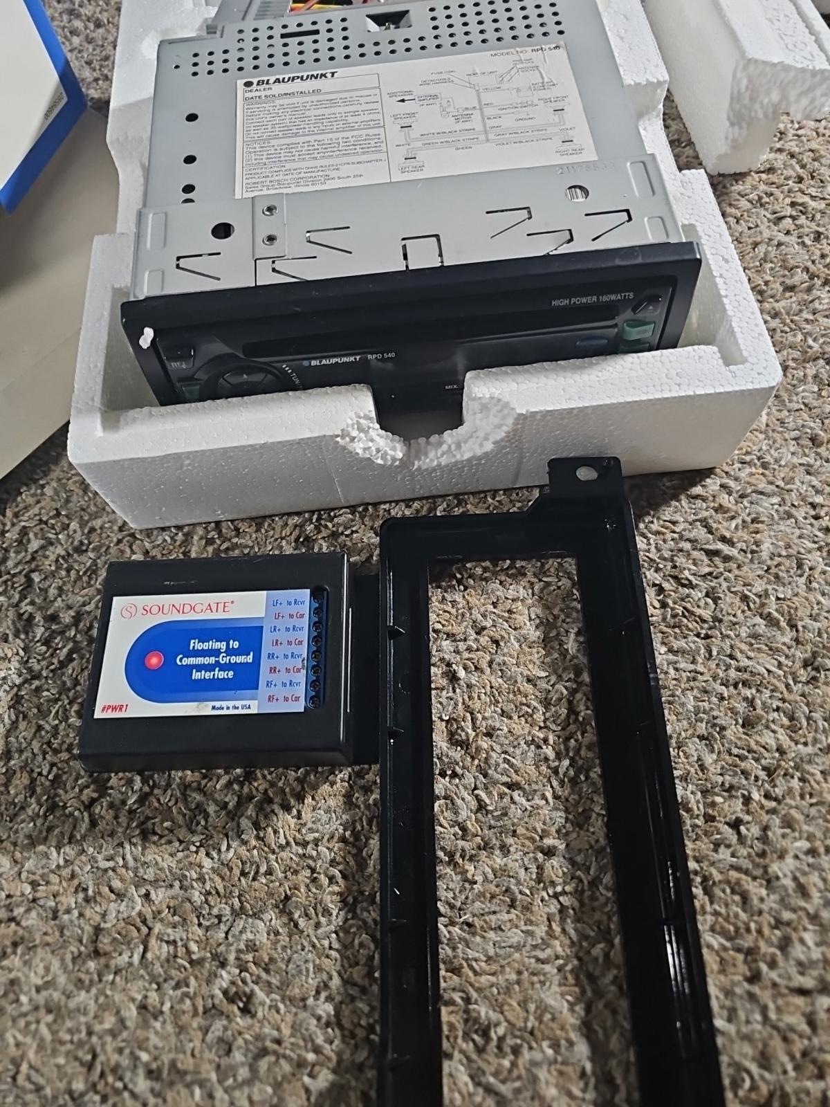 Blaupunkt RPD540 CD Receiver