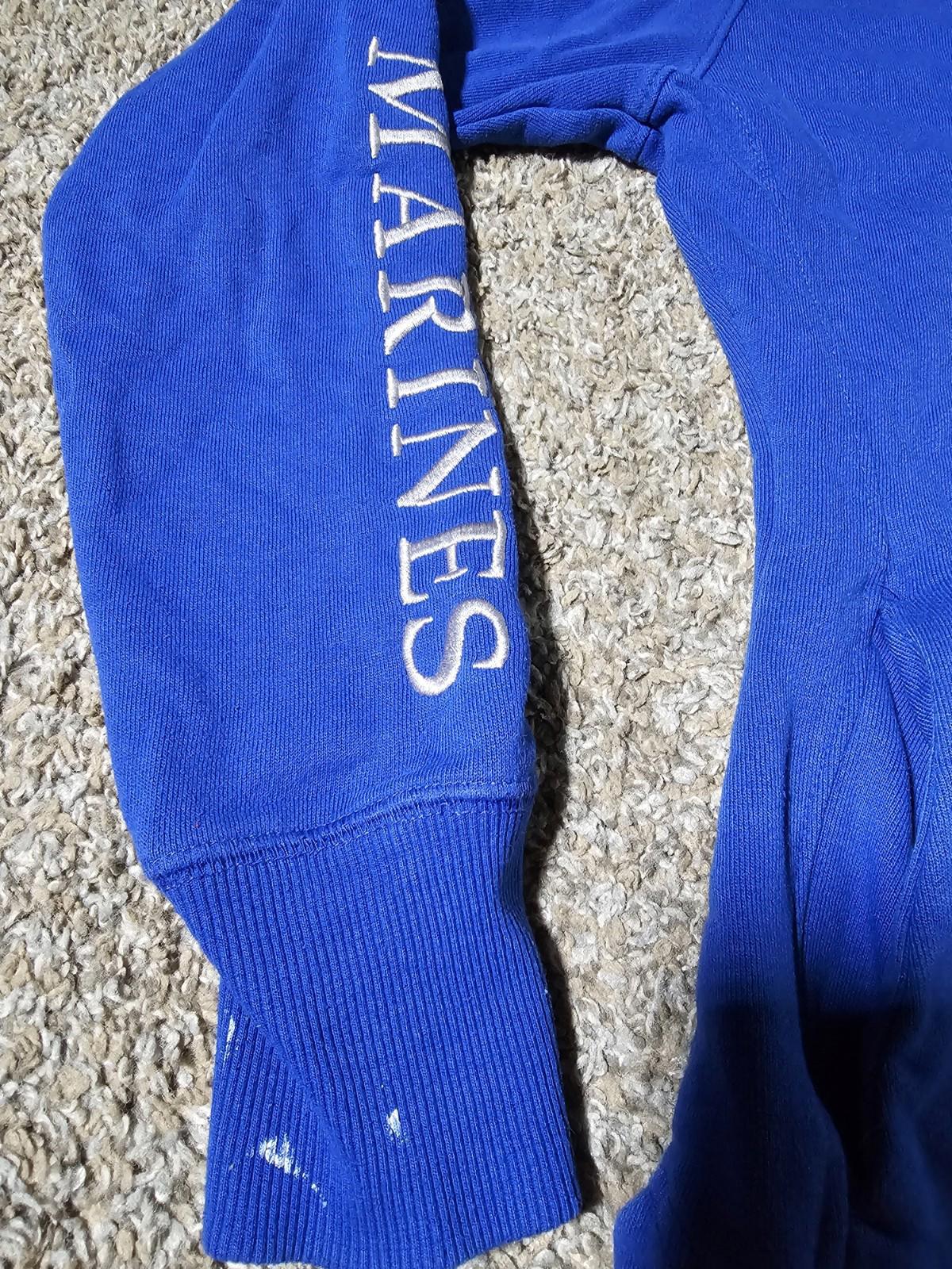 Champion Excellence Marines hoodie blue
