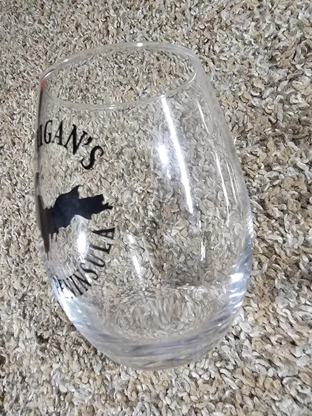 Michigan Upper Peninsula Liquor Glass